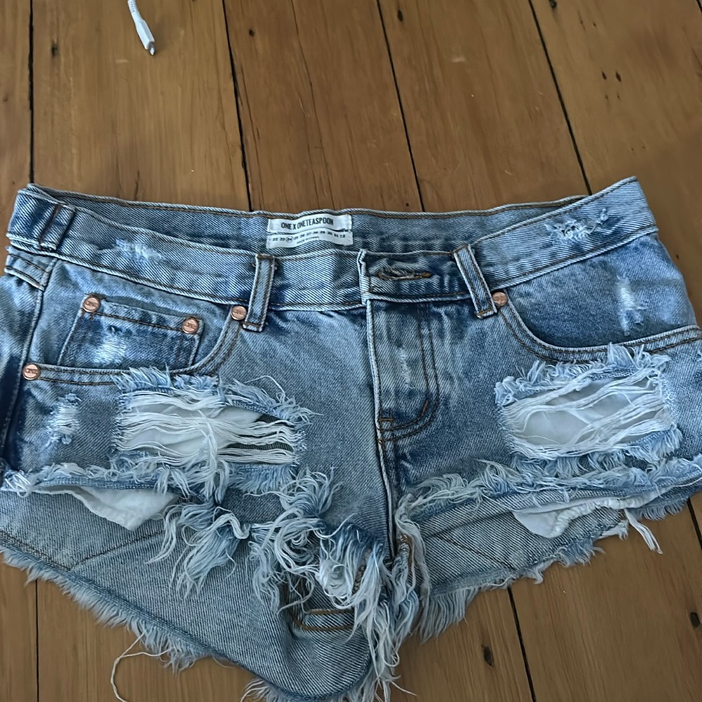 one teaspoon jean shorts
